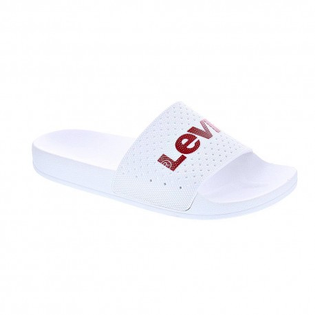 Sandalias Levis zapatos Mujer modelo June Blanco 