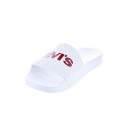 Sandalias Levis zapatos Mujer modelo June Blanco 