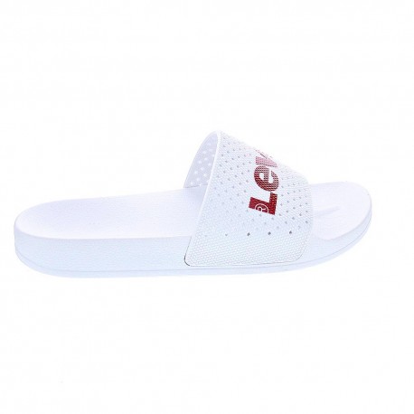 Sandalias Levis zapatos Mujer modelo June Blanco 