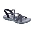 Sandalias Skechers zapatos Mujer modelo Reggae Negro 