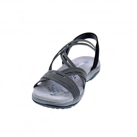Sandalias Skechers zapatos Mujer modelo Reggae Negro 