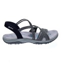 Sandalias Skechers zapatos Mujer modelo Reggae Negro 