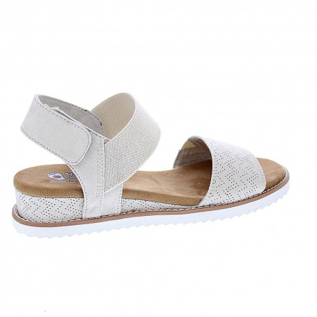 Sandalias Skechers zapatos Mujer modelo Desert Kiss Blanco 