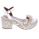 Sandalias Popa zapatos Mujer modelo Arnia Amur Blanco 