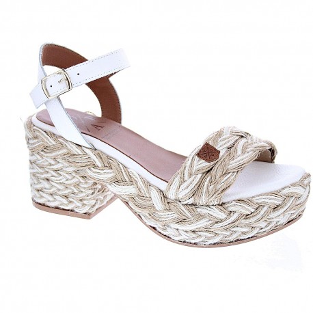 Sandalias Popa zapatos Mujer modelo Arnia Amur Blanco 