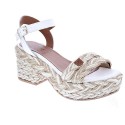 Sandalias Popa zapatos Mujer modelo Arnia Amur Blanco 