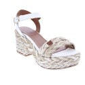 Sandalias Popa zapatos Mujer modelo Arnia Amur Blanco 
