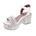 Sandalias Popa zapatos Mujer modelo Arnia Amur Blanco 