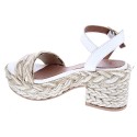 Sandalias Popa zapatos Mujer modelo Arnia Amur Blanco 
