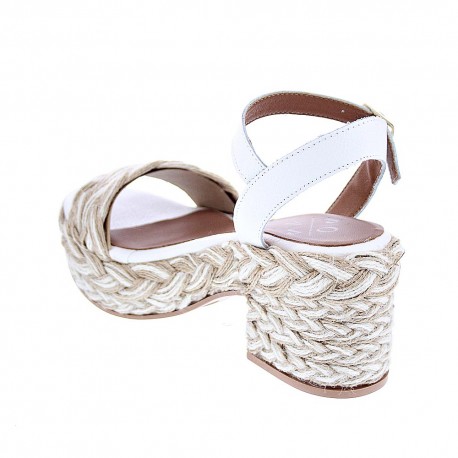Sandalias Popa zapatos Mujer modelo Arnia Amur Blanco 