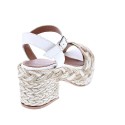 Sandalias Popa zapatos Mujer modelo Arnia Amur Blanco 