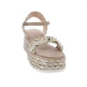 Sandalias Alma en Pena zapatos Mujer modelo V22BL1061 Beige 