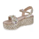 Sandalias Alma en Pena zapatos Mujer modelo V22BL1061 Beige 