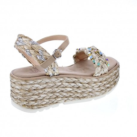 Sandalias Alma en Pena zapatos Mujer modelo V22BL1061 Beige 