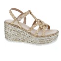 Sandalias Alma en Pena zapatos Mujer modelo V22BL1022 Beige 
