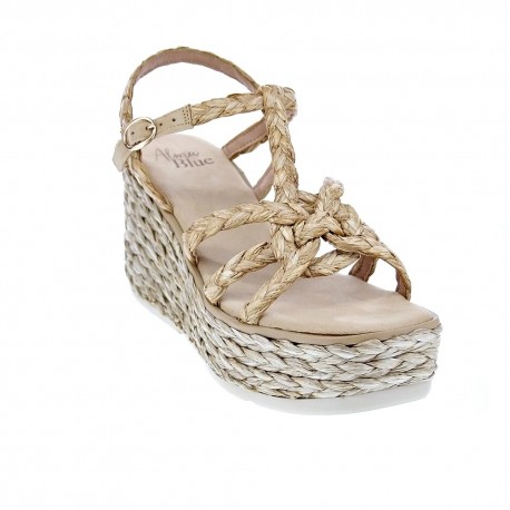 Sandalias Alma en Pena zapatos Mujer modelo V22BL1022 Beige 