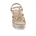 Sandalias Alma en Pena zapatos Mujer modelo V22BL1022 Beige 