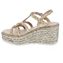 Sandalias Alma en Pena zapatos Mujer modelo V22BL1022 Beige 