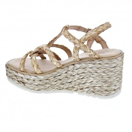 Sandalias Alma en Pena zapatos Mujer modelo V22BL1022 Beige 