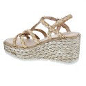 Sandalias Alma en Pena zapatos Mujer modelo V22BL1022 Beige 