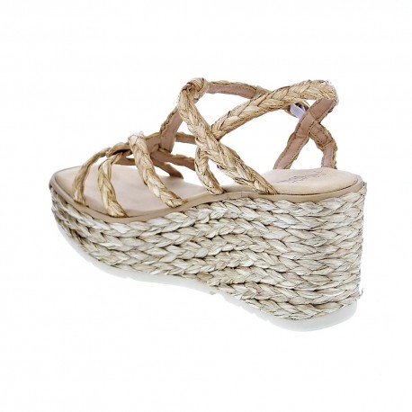Sandalias Alma en Pena zapatos Mujer modelo V22BL1022 Beige 