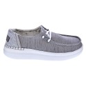 Mocasines Hey Dude zapatos Mujer modelo Wendy Rise Gris 