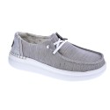 Mocasines Hey Dude zapatos Mujer modelo Wendy Rise Gris 