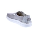 Mocasines Hey Dude zapatos Mujer modelo Wendy Rise Gris 