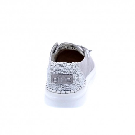 Mocasines Hey Dude zapatos Mujer modelo Wendy Rise Gris 