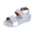 Sandalias FitFlop zapatos Mujer modelo Lulu Plata 