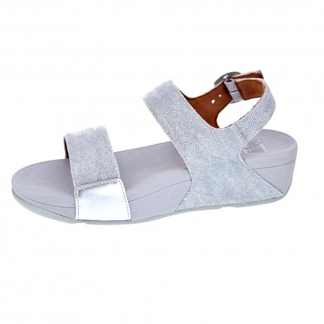 Sandalias FitFlop zapatos Mujer modelo Lulu Plata 