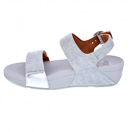 Sandalias FitFlop zapatos Mujer modelo Lulu Plata 