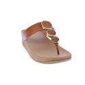 Sandalias FitFlop zapatos Mujer modelo Halo Leather Marrón 