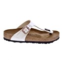Chanclas Birkenstock zapatos Mujer modelo Gizeh Beige 