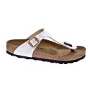 Chanclas Birkenstock zapatos Mujer modelo Gizeh Beige 