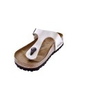 Chanclas Birkenstock zapatos Mujer modelo Gizeh Beige 