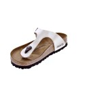 Chanclas Birkenstock zapatos Mujer modelo Gizeh Beige 