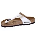 Chanclas Birkenstock zapatos Mujer modelo Gizeh Beige 