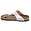 Chanclas Birkenstock zapatos Mujer modelo Gizeh Beige 