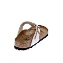 Chanclas Birkenstock zapatos Mujer modelo Gizeh Beige 