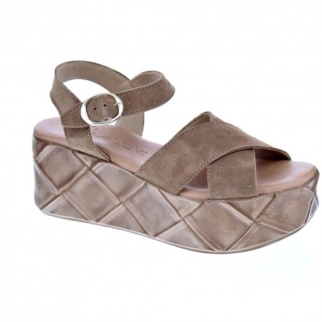 Sandalias Claudia zapatos Mujer modelo Karisa Marrón 