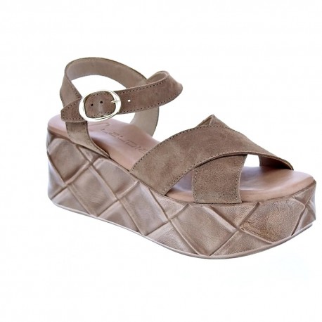 Sandalias Claudia zapatos Mujer modelo Karisa Marrón 