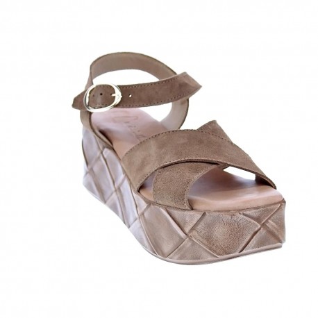 Sandalias Claudia zapatos Mujer modelo Karisa Marrón 