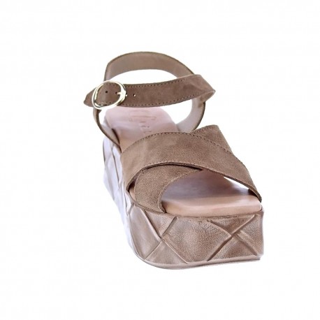 Sandalias Claudia zapatos Mujer modelo Karisa Marrón 