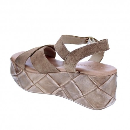 Sandalias Claudia zapatos Mujer modelo Karisa Marrón 