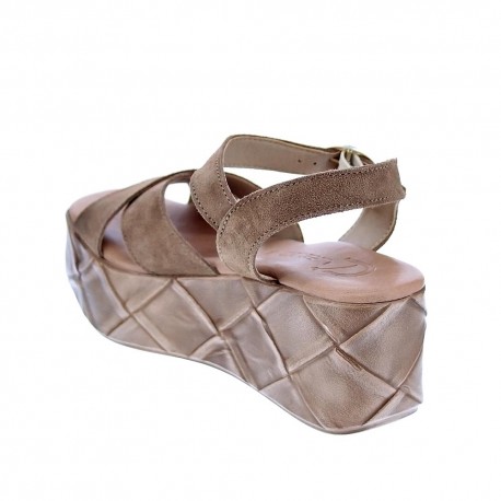 Sandalias Claudia zapatos Mujer modelo Karisa Marrón 