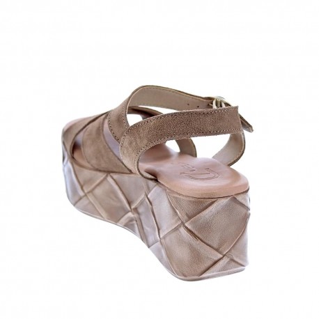 Sandalias Claudia zapatos Mujer modelo Karisa Marrón 