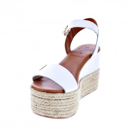 Sandalias Popa zapatos Mujer modelo Kailua Piel Blanco 