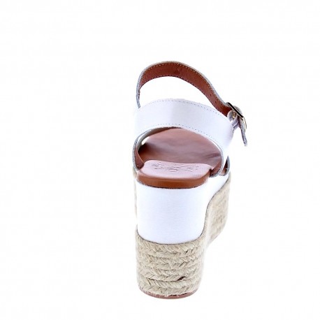 Sandalias Popa zapatos Mujer modelo Kailua Piel Blanco 