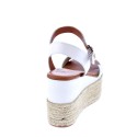 Sandalias Popa zapatos Mujer modelo Kailua Piel Blanco 